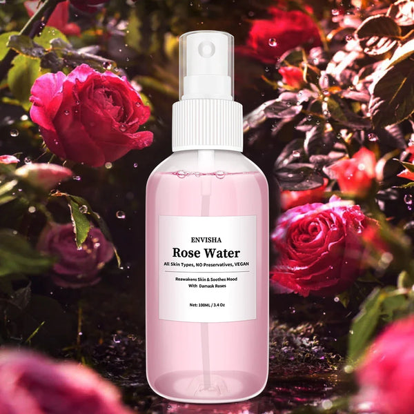 ENVISHA ROSE WATER FOR FACE FACIAL TONER